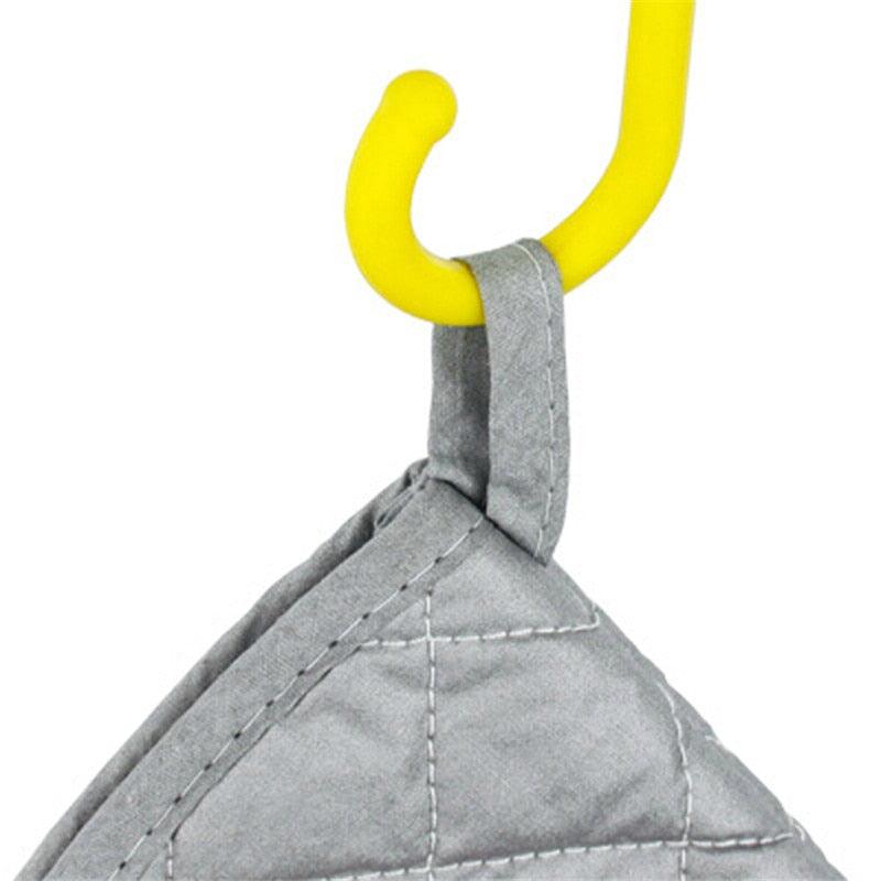 Gants de cuisine de 58 cm de long, résistants à la chaleur, en coton pour barbecue, cuisson et pâtisserie. Accessoires de cuisine, gants de cuisine résistants à la chaleur, utilisables pour le grill, la cuisine et le barbecue.