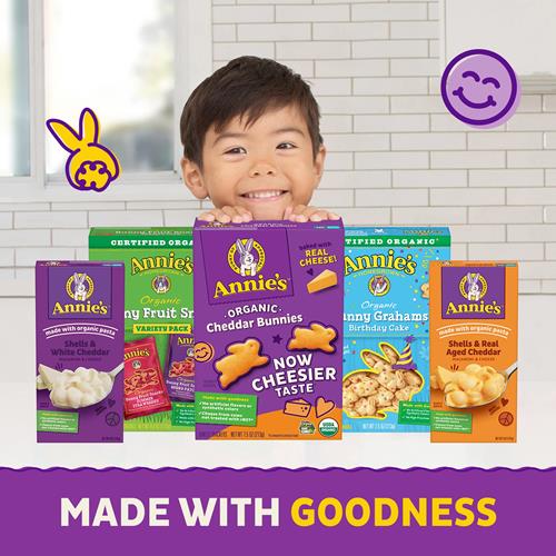 Annies Gluten Free Macaroni And Cheese, Rice Pasta And White Cheddar, 6 Oz