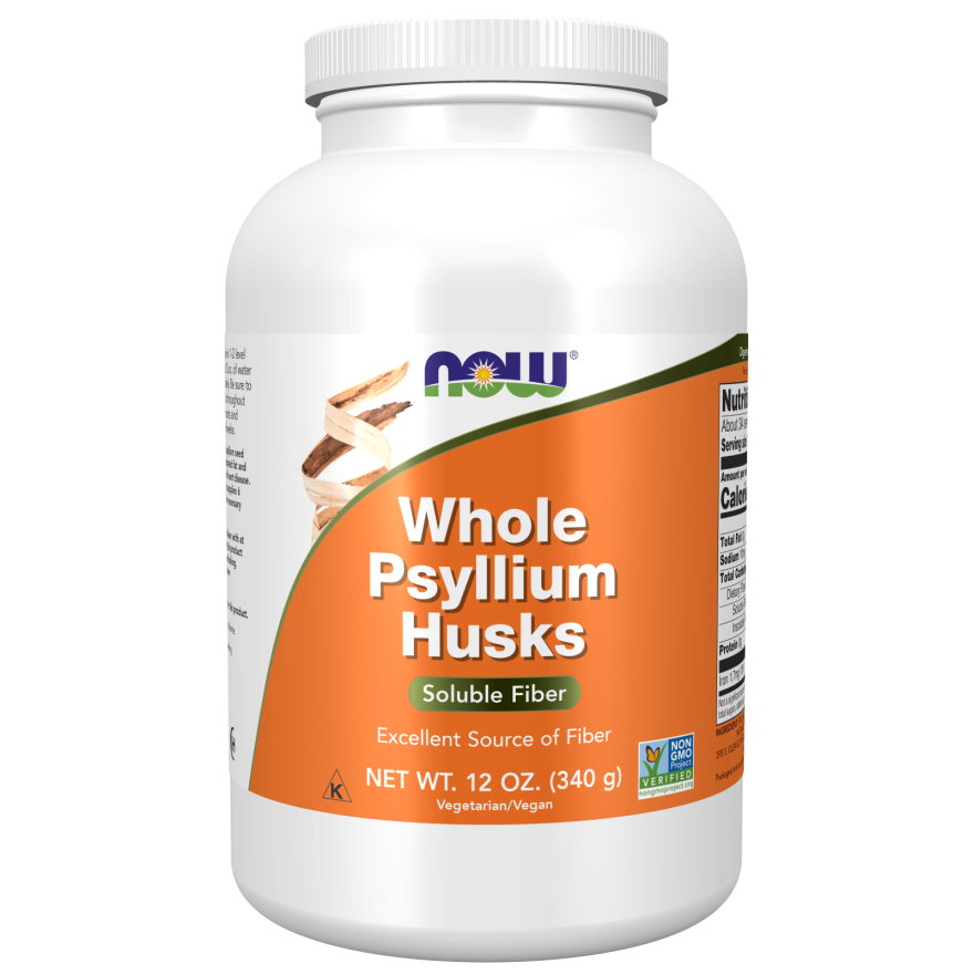 Now Foods Cosses de Psyllium Entières 12oz - 5980