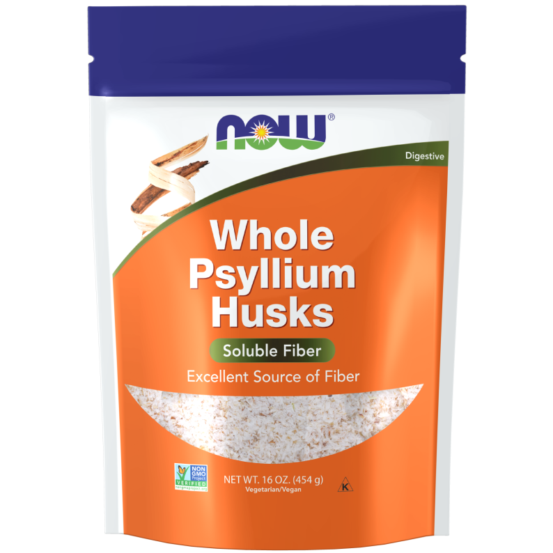 NOW Foods Psyllium Entier en Cosse 454g - 5981