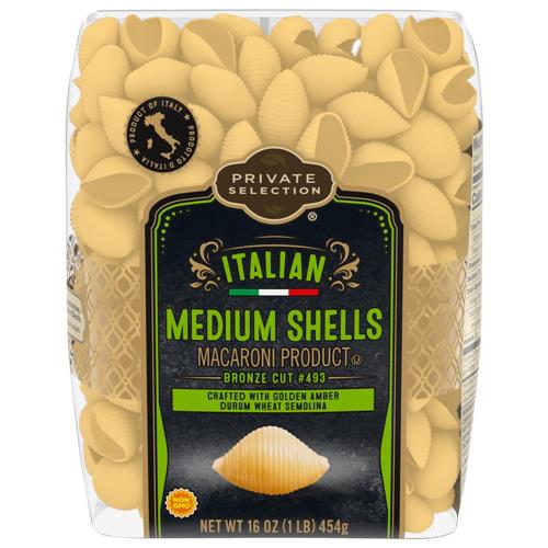 Kroger Private Selection Coquilles pâtes moyennes 453 g