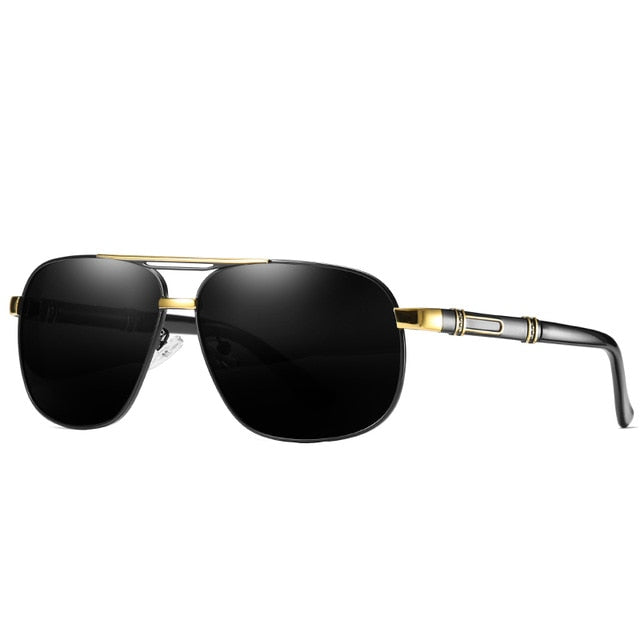 Lunettes de soleil polarisées pour la conduite Homme Marque de lunettes de soleil Designer Lunettes de soleil noires