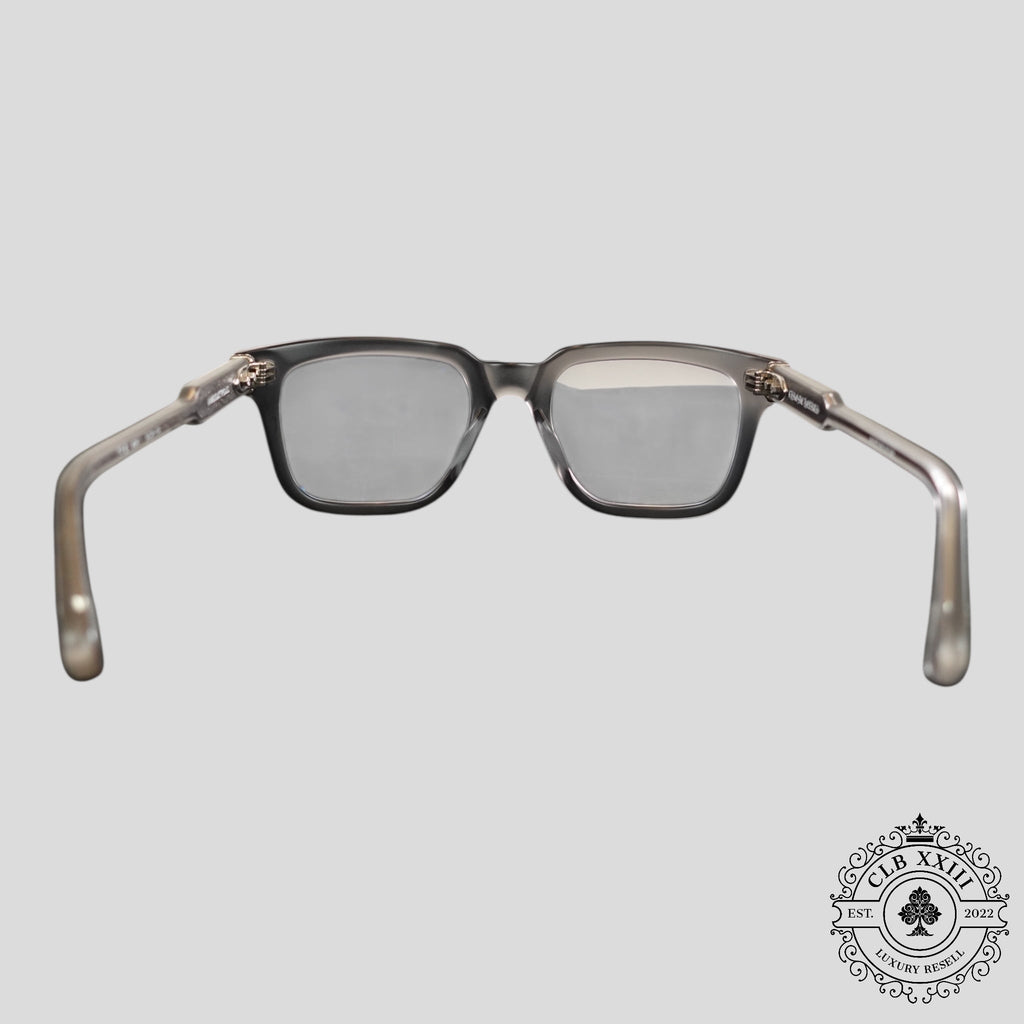 Lunettes ambidextres Chrome Hearts gris mat
