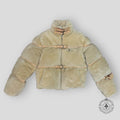 Blouson Louis Vuitton en duvet et peau lainée