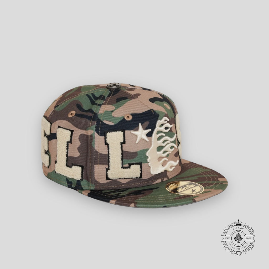 Casquette Hellstar OG Patch camouflage