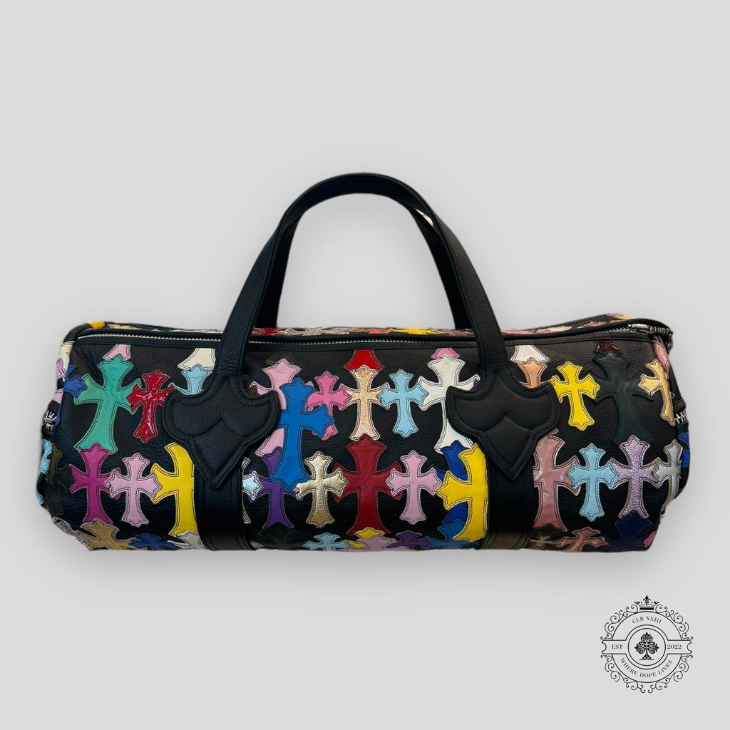 Sac polochon Chrome Hearts Multicolor Cross Patch