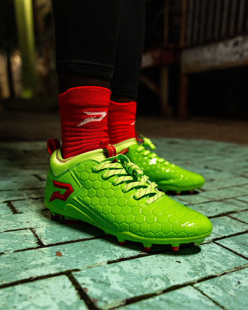Tortues Ninja : Crampons de football Raphaël – Quantum Speed 2.0 par Phenom Elite