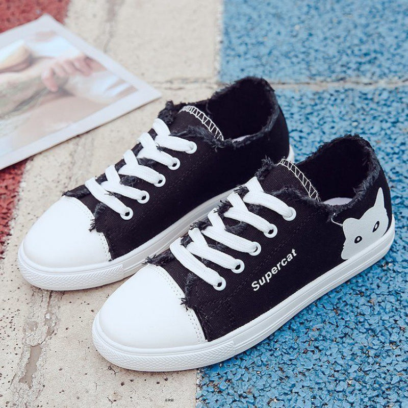 Baskets de printemps pour femmes, chaussures décontractées à lacets, respirantes et confortables, baskets plates élégantes et souples pour la marche, design élégant et souple