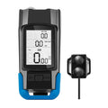 Lumières de vélo LED 4000mAh Ordinateur de vélo avec klaxon Lampe de poche rechargeable USB Compteur de vitesse de vélo étanche Ordinateur de vélo rechargeable USB avec klaxon de vélo puissant Compteur kilométrique de vélo étanche