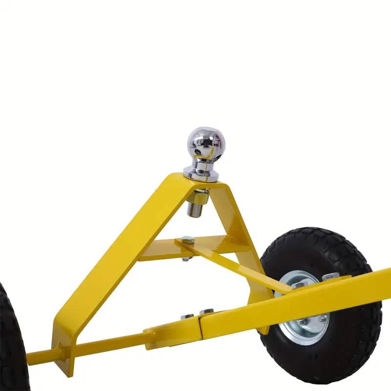 Chariot de remorque avec pneus pneumatiques