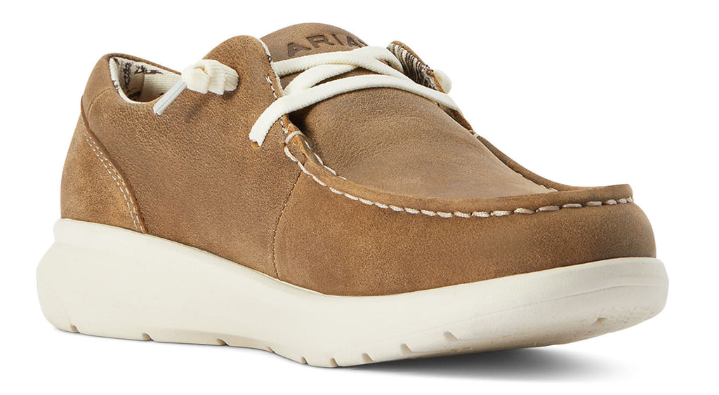 Chaussures à enfiler décontractées Ariat Hilo pour femme avec lacets sans nœuds – Confortables pour le quotidien