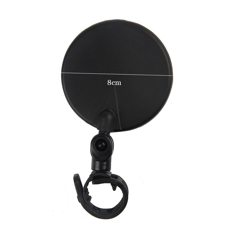 2 Pcs Rétroviseur de Vélo Universel pour Guidon Rétroviseur Arrière Rotatif à 360 Degrés pour Vélo Accessoires de Cyclisme Grand Angle Convexe Réglable et Rotatif pour Guidons de VTT, de Vélo Tout-Terrain et de Pignon Fixe
