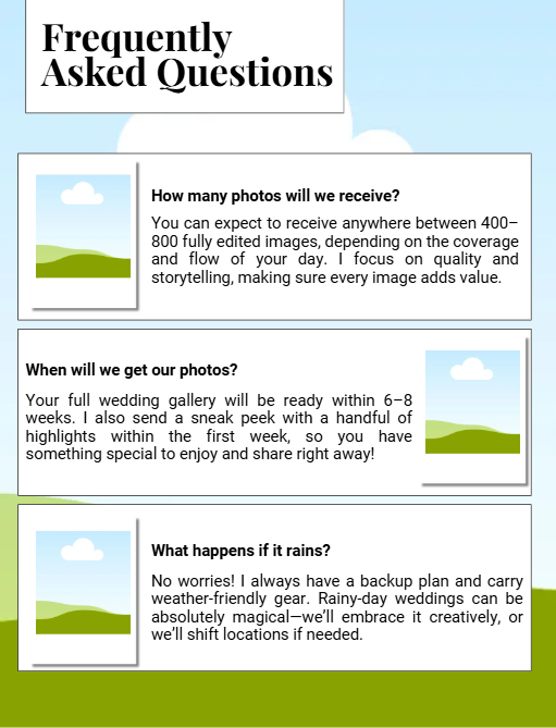 Editable Photographer Wedding Guide Template – 40+ Page Canva Magazine for Client Welcome & Info