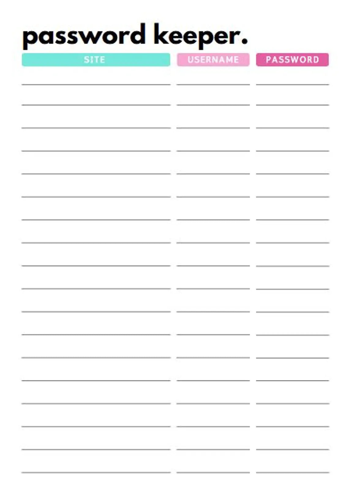 Modèle Canva de planificateur de billets de blog 2025 | 35 pages
