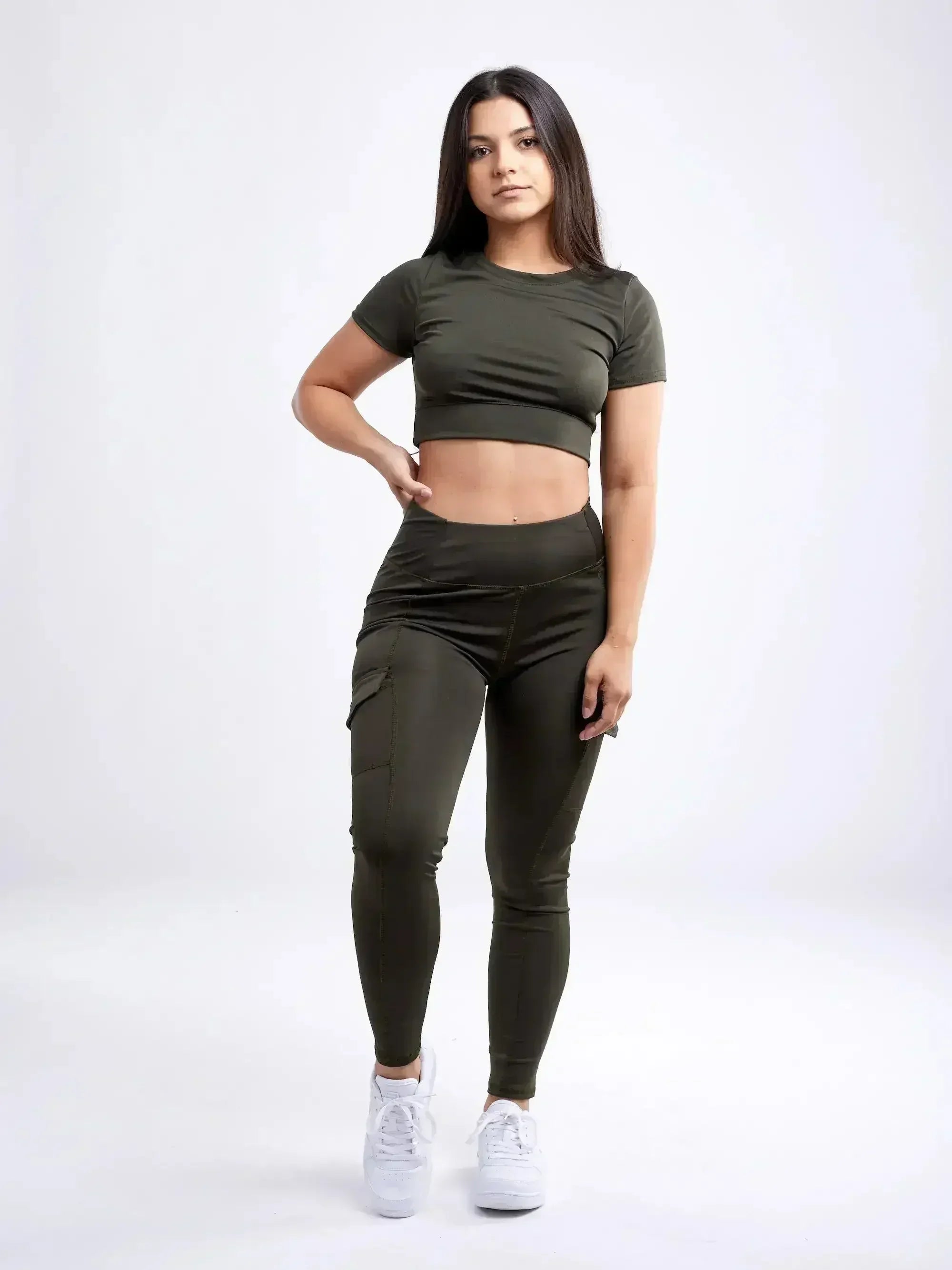 Haut court léger à manches courtes pour femme – Sport et quotidien