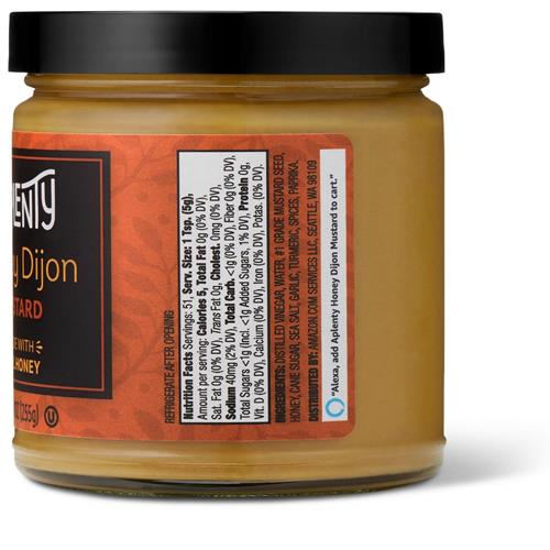 Moutarde au miel et au raifort Aplenty, 255 g