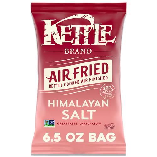 Kettle Brand Potato Chips, Chips Kettle Air Fryer Sel de l'Himalaya, Sachet de 184 g