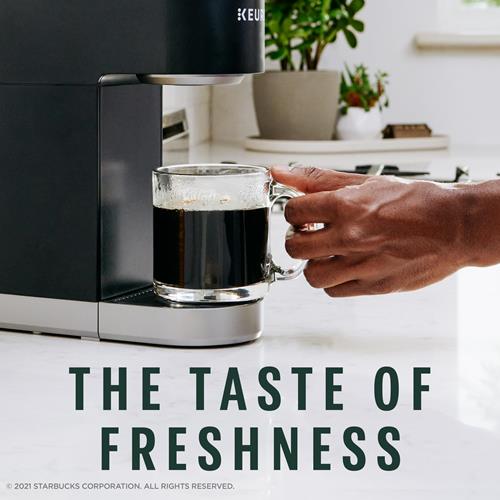 Dosettes de café Starbucks K-Cup, café torréfié foncé, Sumatra, 100 % Arabica, 1 boîte (10 dosettes)