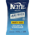 Croustilles Kettle Brand, croustilles de pommes de terre frites à l'air, sel de mer et vinaigre, sac format fête de 319 g