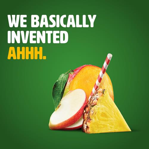 Boisson au jus d'ananas et de mangue Tropicana Refreshers, à base de vrai jus de fruit, bouteille de 1,36 L