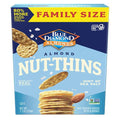 Blue Diamond Almonds Nut-Thins Craquelins sans gluten, Une touche de sel marin, Format familial, Sel marin, 198g