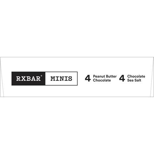 Barres protéinées Rxbar Minis, collation protéinée, barres de collation, assortiment, boîte de 7,3 oz (8 barres)