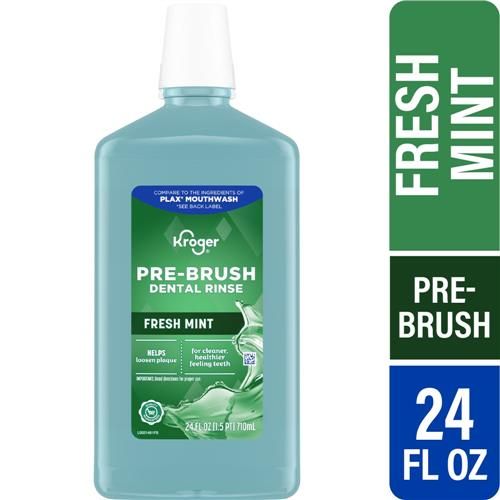 Kroger Bain de bouche rince-bouche avant brossage Menthe fraîche 710 ml