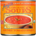 Amys, Soupe Tomate Bisque Morceaux Bio Faible Teneur en Sel, 411 g