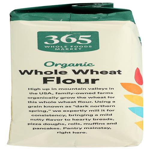 Farine de blé entier biologique 100 % Whole Foods Market, 80 oz