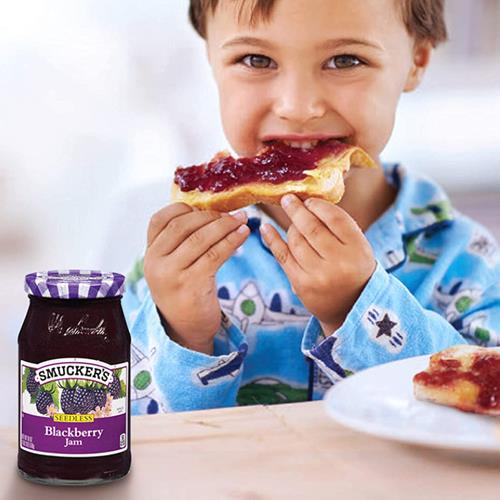 Confiture de mûres sans pépins Smucker's, 510 grammes