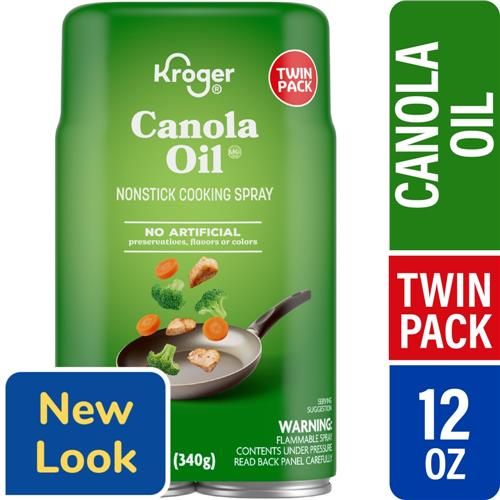 Vaporisateur d'huile de canola Kroger 2 unités / 170 g