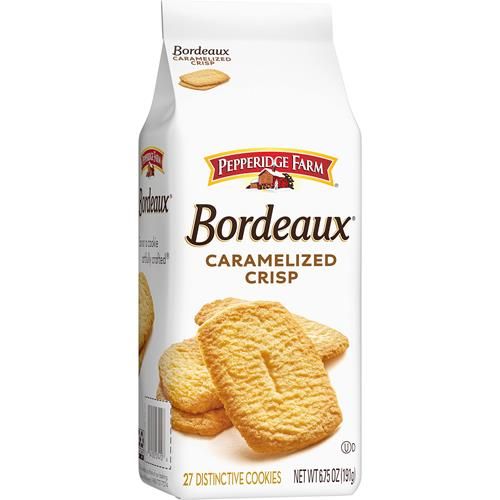 Biscuits croustillants caramélisés Bordeaux de Pepperidge Farm, sac de 191 g