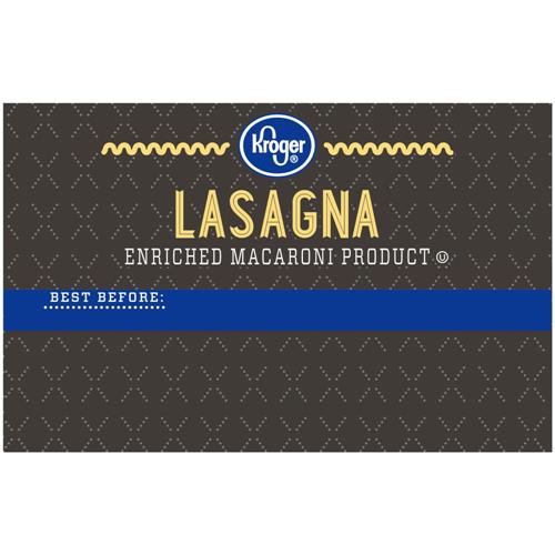 Kroger Lasagna Noodles 16 oz