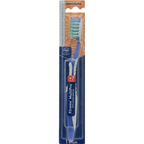 Brosse à dents Kroger Xtreme MultiPro à brins moyens, 1 unité