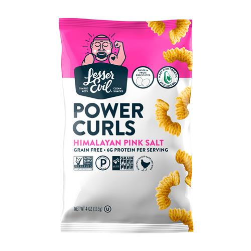Lesserevil, Power Curls Sel Rose de l'Himalaya, 113g (L'emballage peut varier)