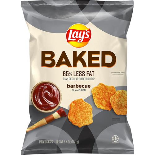 Croustilles de pommes de terre saveur barbecue, cuites au four Lays, 6,25 oz