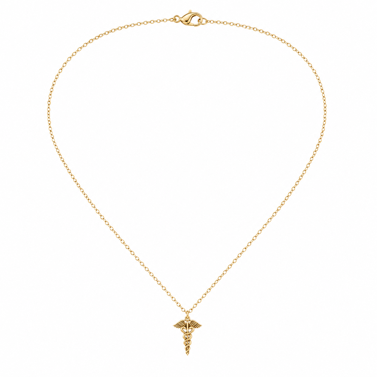 Collier pendentif Caducée