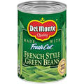 Haricots verts à la française Del Monte Blue Lake, légumes en conserve, boîte de 411 g