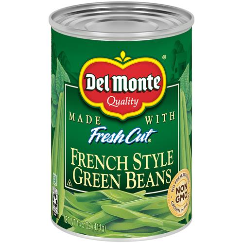 Haricots verts à la française Del Monte Blue Lake, légumes en conserve, boîte de 411 g