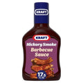 Sauce Barbecue Kraft Fumé au Hickory Mijotée, Bouteille de 496 g