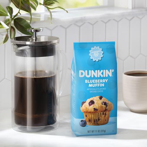 Dunkin Café moulu saveur muffin aux bleuets, 312 g