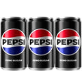 Pepsi Zero Sugar Cola Soda Pop, 7.5Oz Mini Cans (6 Pack)