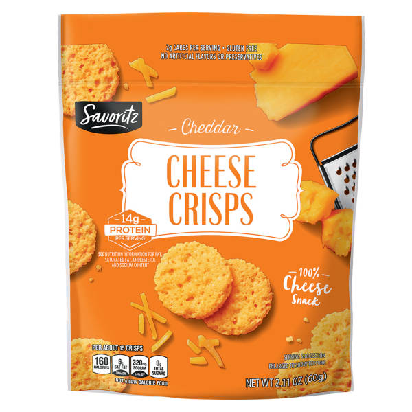 Savoritz Croustilles au Fromage Cheddar, 55 g