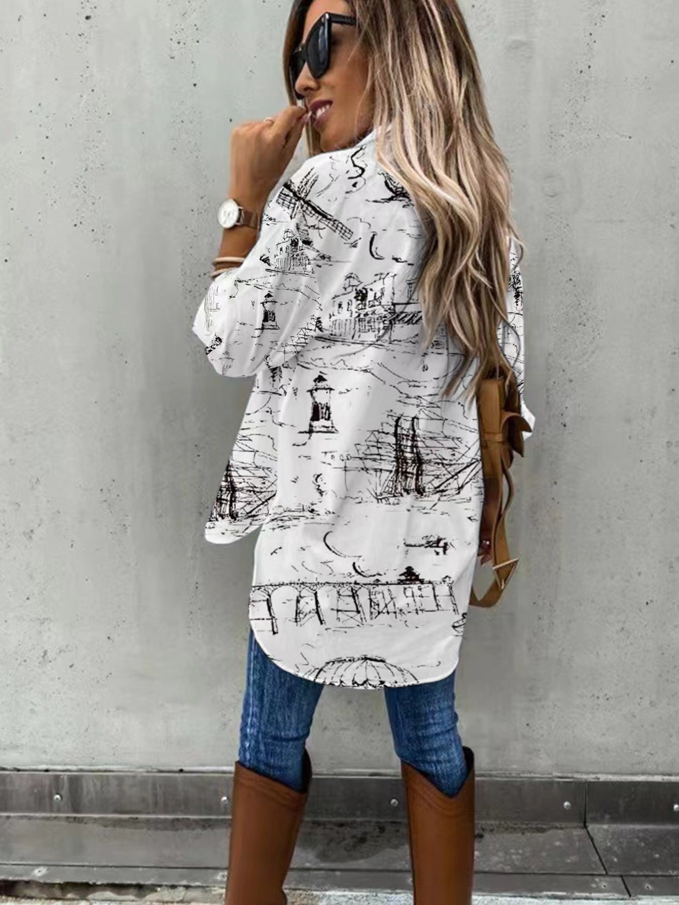 👚 Ensemble décontracté deux pièces à manches longues pour femme grande taille