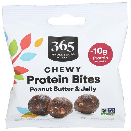 Whole Foods Market Protein Popper, Beurre de cacahuète et confiture, 45 g