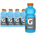 Boisson énergisante Gatorade Thirst Quencher, Cool Blue, Bouteilles de 591 ml, Paquet de 8, Électrolytes pour la réhydratation