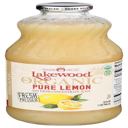 Jus de Citron Bio Pur Lakewood, 946 ml