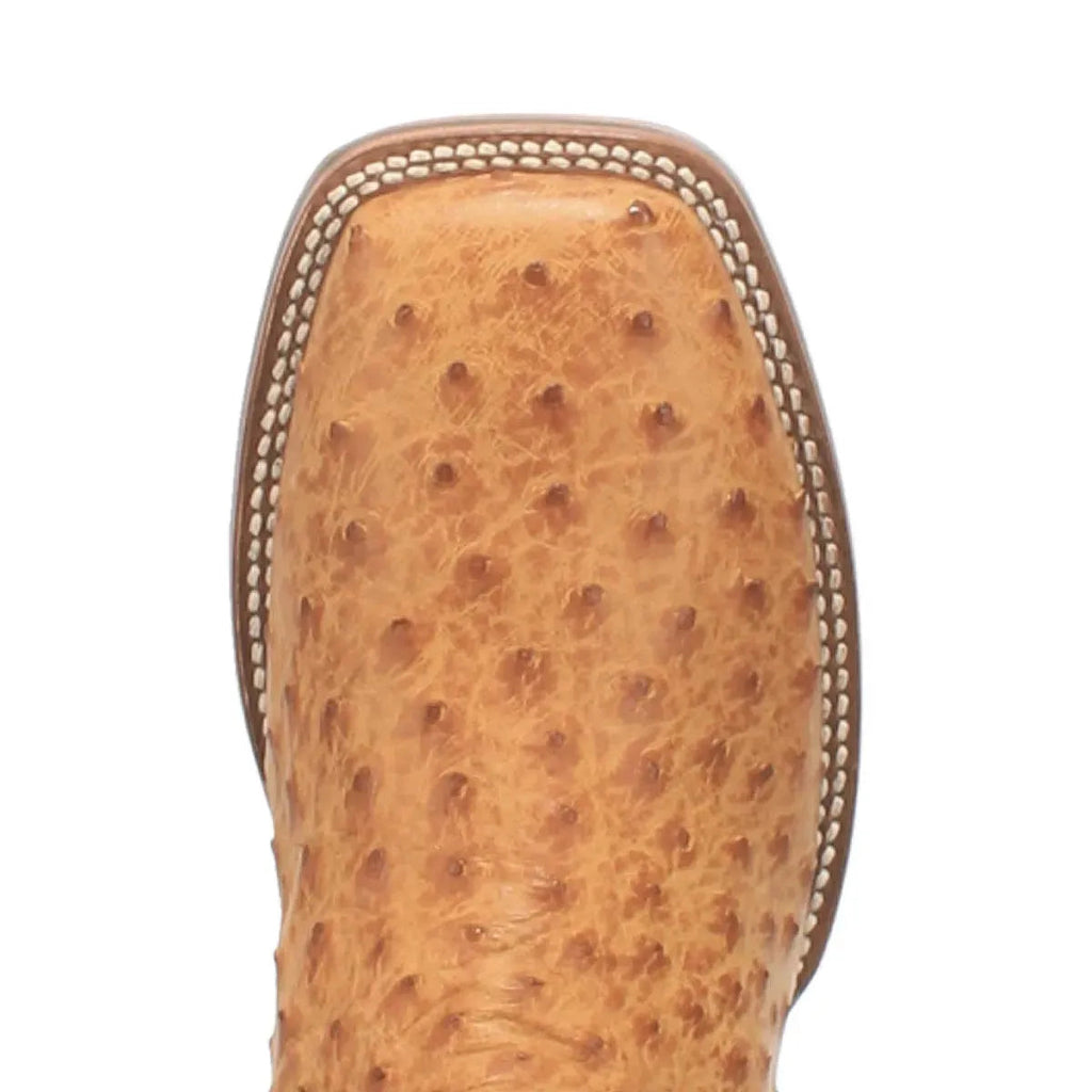 Bottes de Cowboy en Cuir d'Autruche Dan Post Kershaw pour Hommes