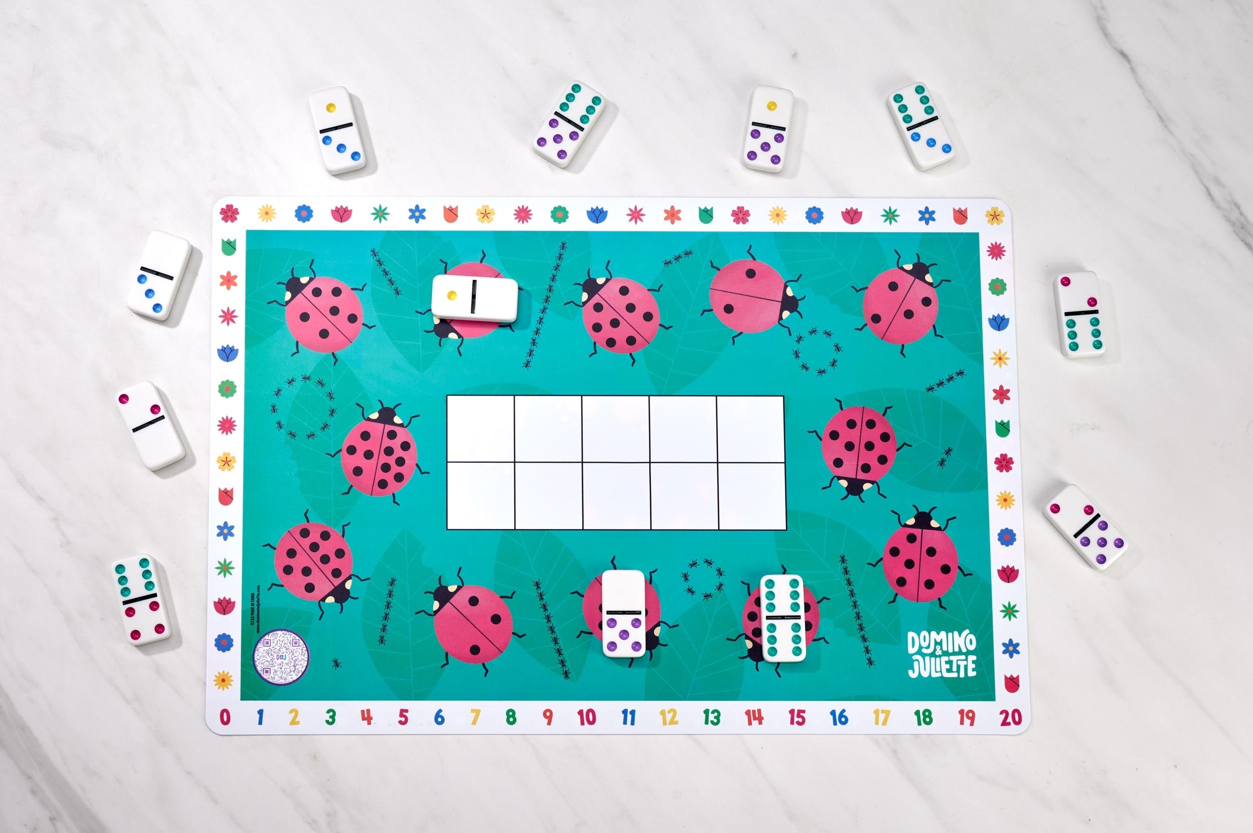 Lot de 3 sets de table mathématiques