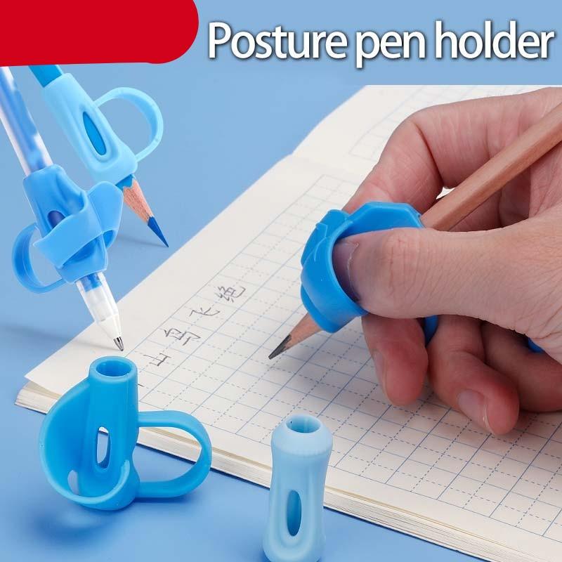 5 pièces porte-crayon pour enfants, aide à l'écriture pour enfants, dispositif de correction de posture, outils d'écriture pour enfants, aide à la correction de l'écriture pour enfants